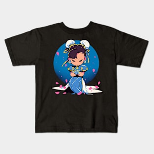 chun li Kids T-Shirt